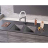 Мойка OMOIKIRI BOSEN 38-U-PL Tetogranit/платина 4993230