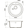 Мойка OMOIKIRI YASUGATA 48R-WH Tetogranit/белый 4993133
