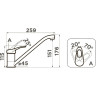 Смеситель OMOIKIRI KADO-BL 4994162