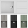 Мойка OMOIKIRI KITAGAWA 100-GR Artceramic/Leningrad grey 4993788