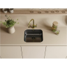 Мойка OMOIKIRI OMI 49-U-GM нерж.сталь/вороненая сталь 4993073