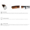 Нож сантоку OMOIKIRI DAMASCUS SUMINAGASHI 4996235
